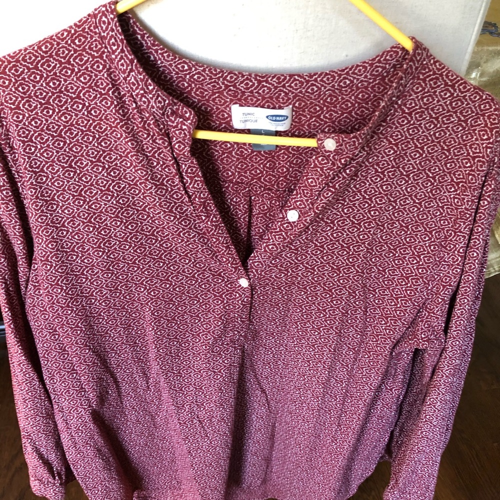 Large red tunic
